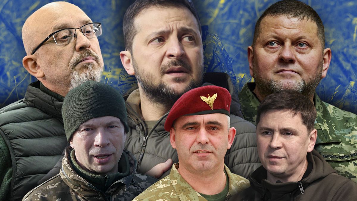 PŘEHLEDNĚ: Hlavní tváře obrany Ukrajiny